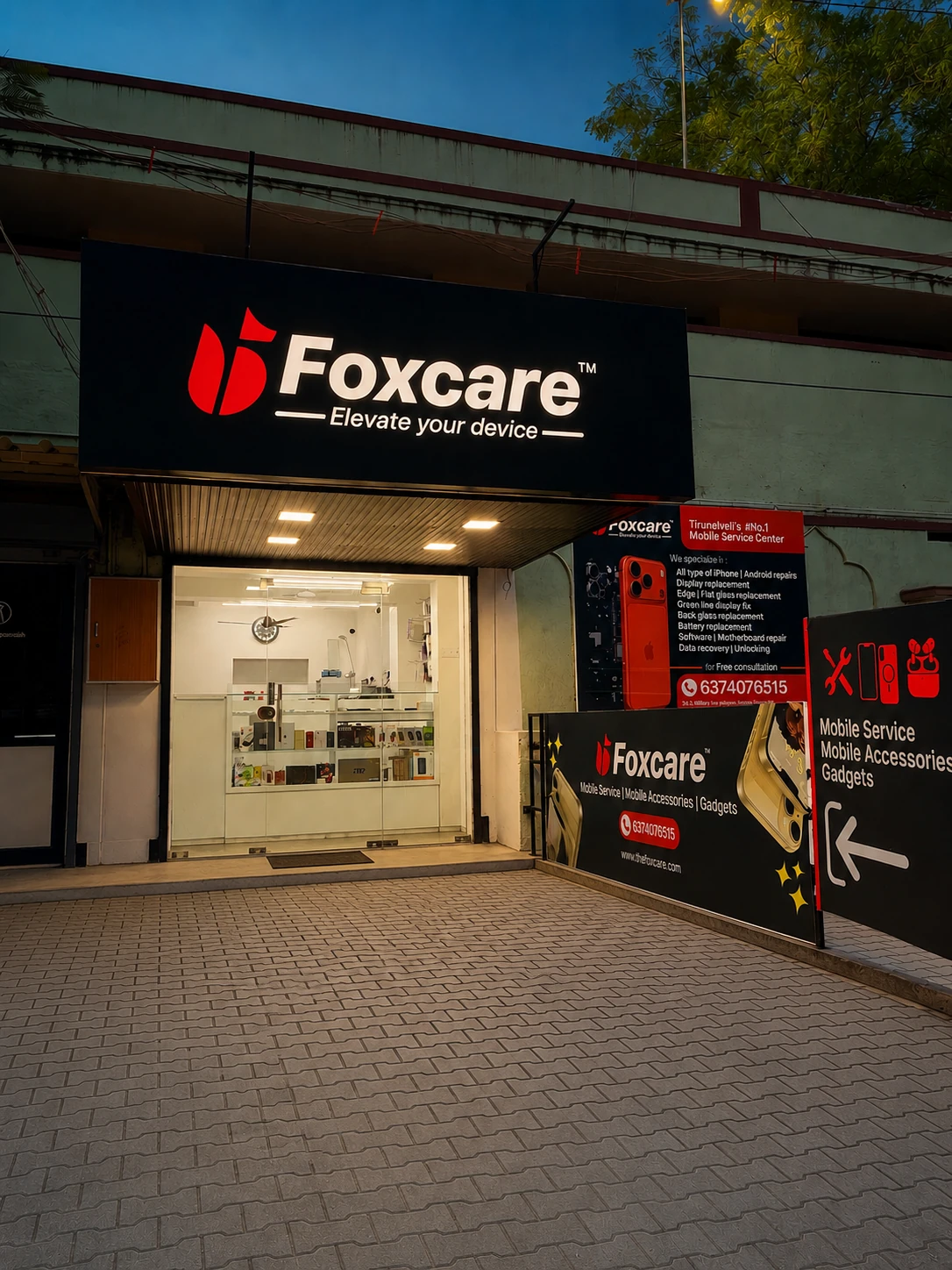 Foxcare Mobile Service Shop in Tirunelveli