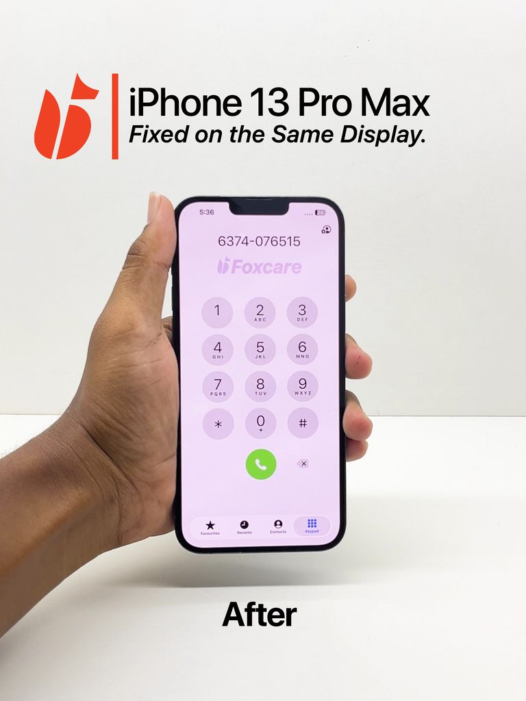 iPhone 13 Pro Max Green Screen Repair in Tirunelveli